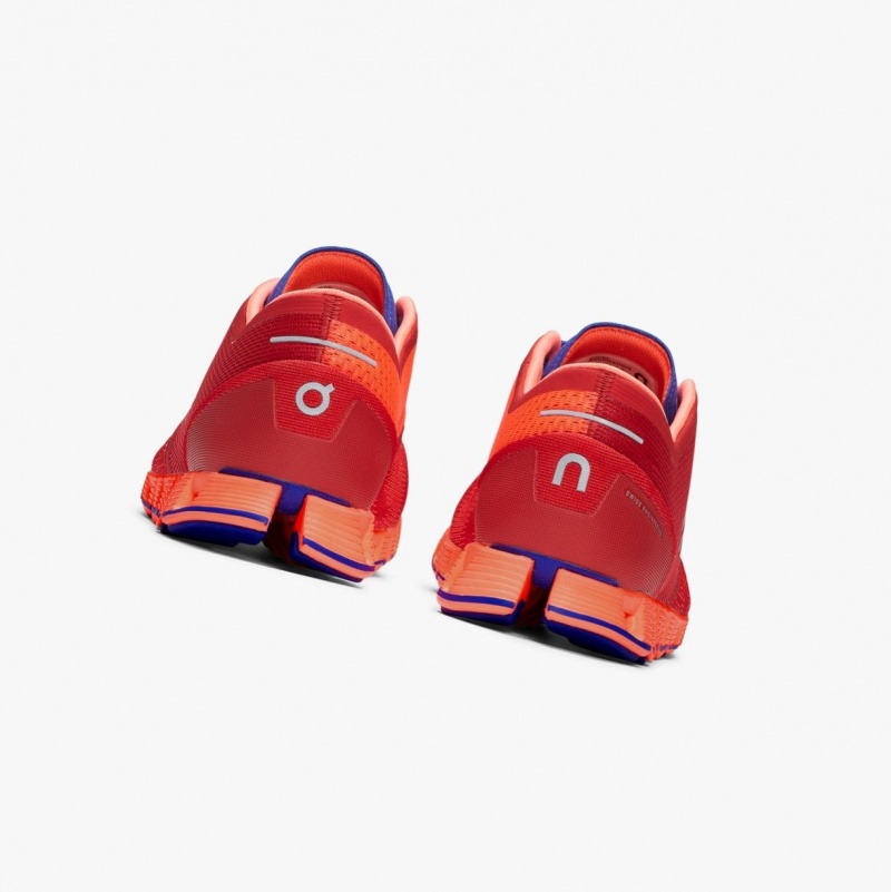 Red Women's On Running Cloud X Training Shoes | 246095-ENY