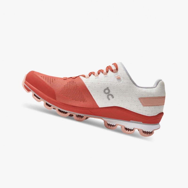 Red / Rose Women's On Running Cloudsurfer 6 Road Running Shoes | 045169-MHG