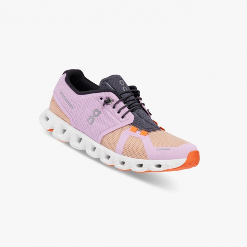 Rose Women's On Running Cloud 5 Push Running Shoes | 901867-DNG