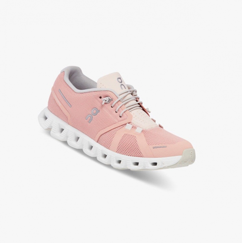 Rose Women's On Running Cloud 5 Running Shoes | 360219-LFB