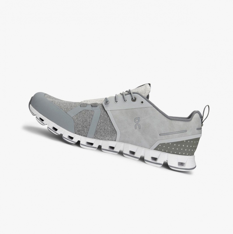 Silver Men's On Running Cloud Terry Road Running Shoes | 068324-CKV