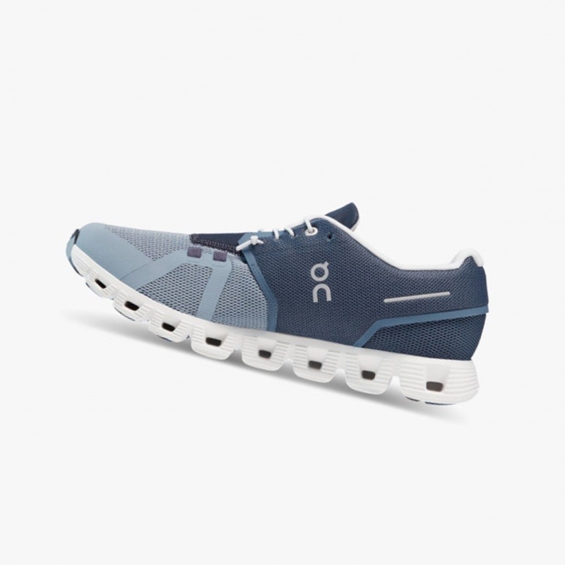 Storm/Chambray Men's On Running Cloud 5 Fuse Running Shoes | 596417-UDC