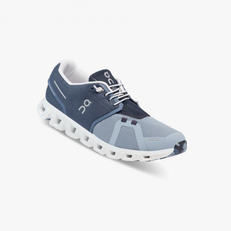 Storm/Chambray Men's On Running Cloud 5 Fuse Running Shoes | 596417-UDC