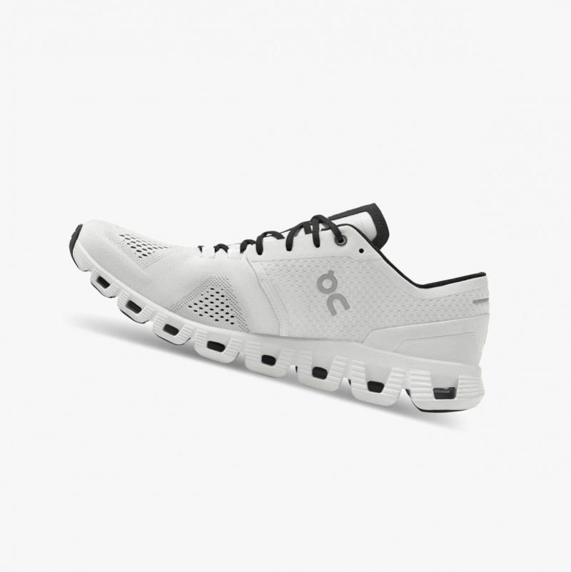 White Men's On Running Cloud X Training Shoes | 746950-GXU