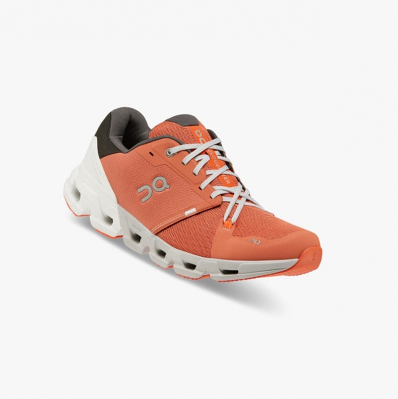 White Men's On Running Cloudflyer 4 Running Shoes | 672850-CHT