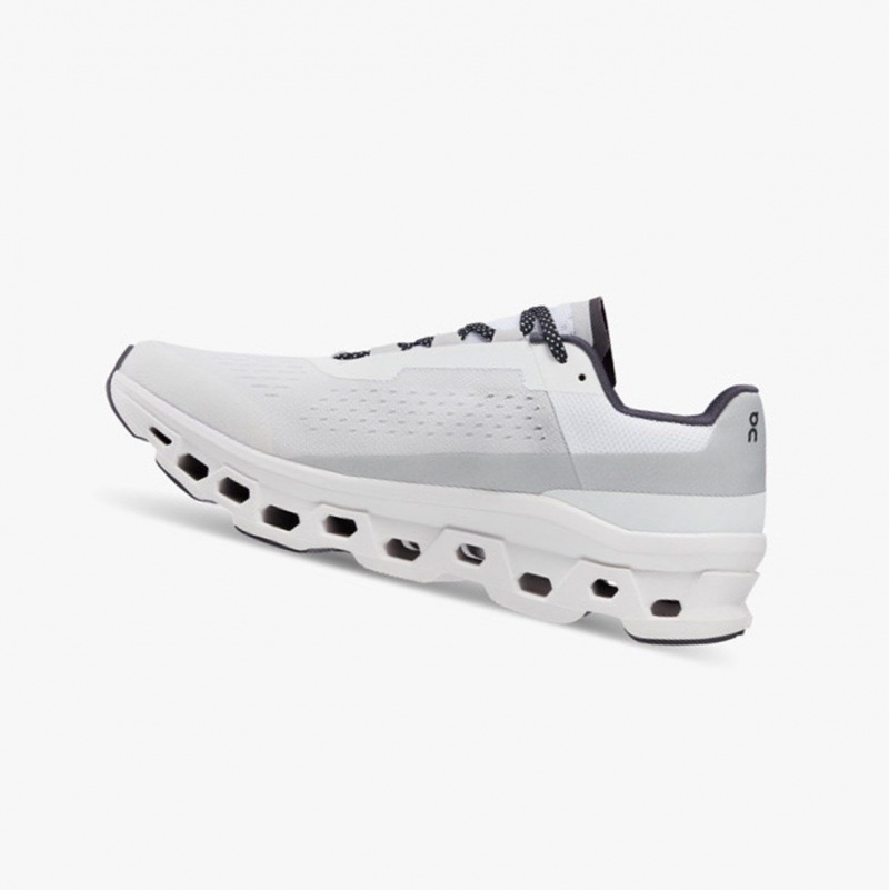 White Men's On Running Cloudmonster Training Shoes | 713625-LPN