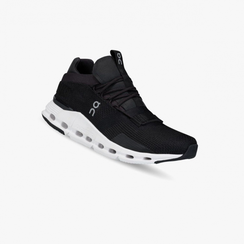 White Men's On Running Cloudnova Sneakers | 683207-SPY