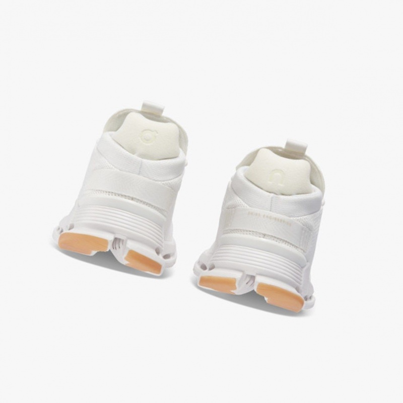 White Men's On Running Cloudnova Sneakers | 314528-ZQG