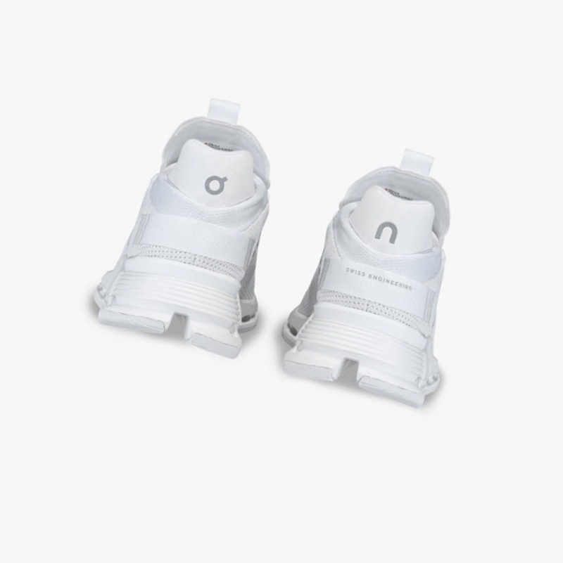 White Men's On Running Cloudnova Sneakers | 072951-BGC