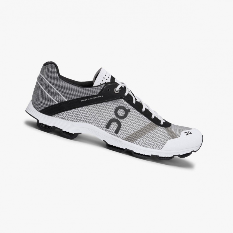 White Men\'s On Running Cloudrush Road Running Shoes | 563478-IFQ