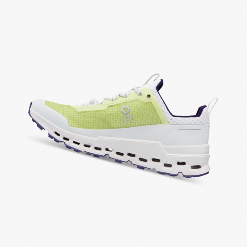 White Men's On Running Cloudultra Fluorite Trail Running Shoes | 197436-CBO