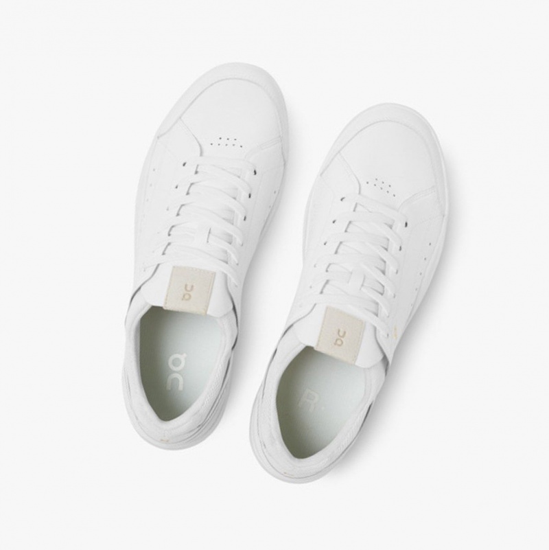 White Men's On Running THE ROGER Centre Court Sneakers | 174582-ELC