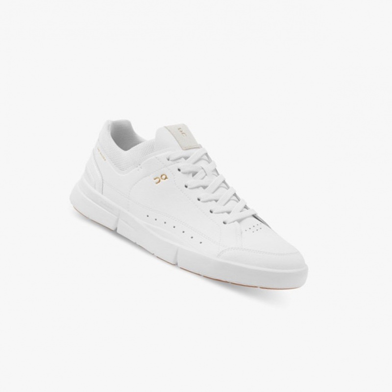 White Men's On Running THE ROGER Centre Court Sneakers | 174582-ELC