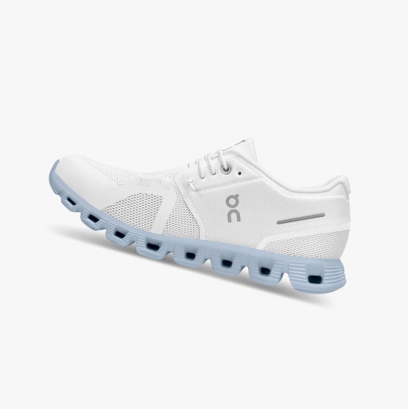 White Women's On Running Cloud 5 Running Shoes | 876139-BVJ