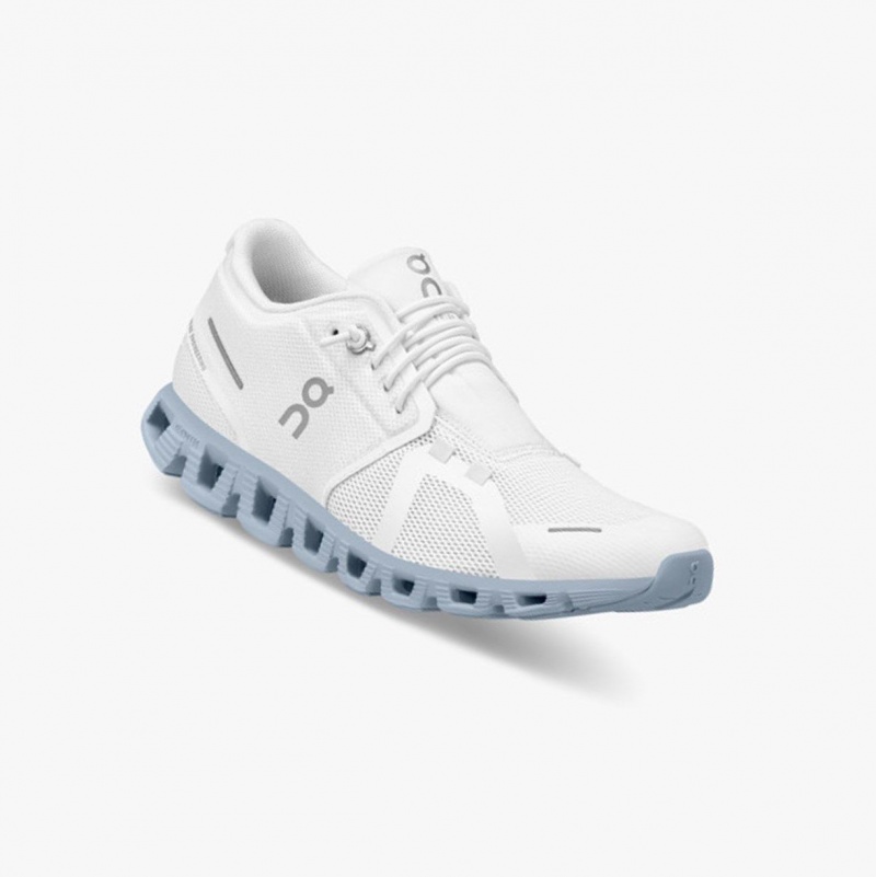 White Women's On Running Cloud 5 Running Shoes | 876139-BVJ