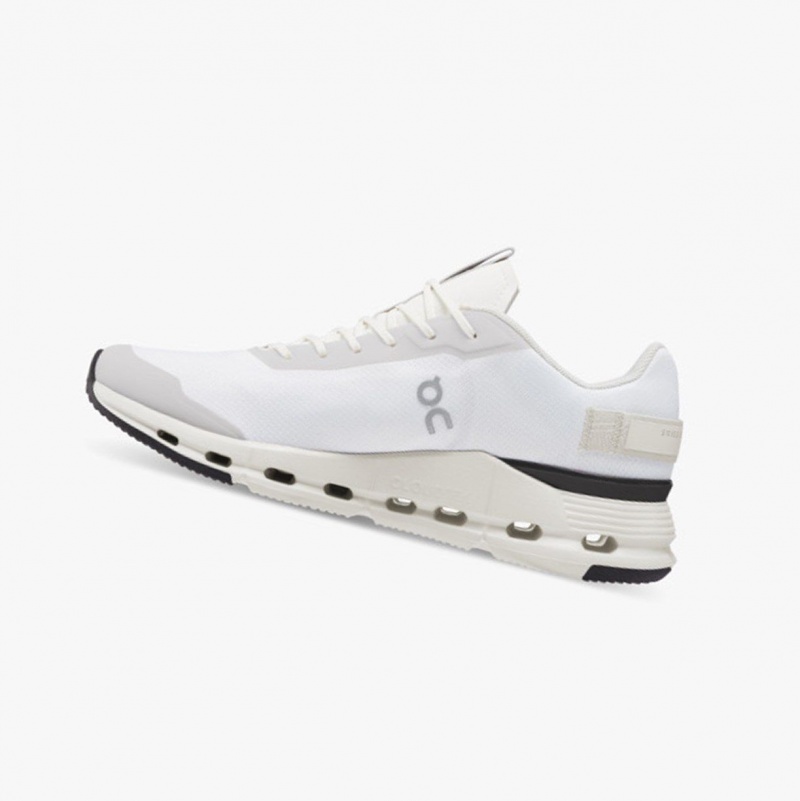 White Women's On Running Cloudnova Form Running Shoes | 579214-KTZ