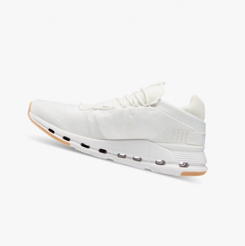 White Women's On Running Cloudnova Sneakers | 053689-ZBJ