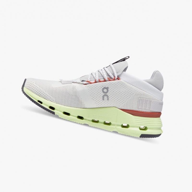 White Women's On Running Cloudnova Sneakers | 825417-EKQ