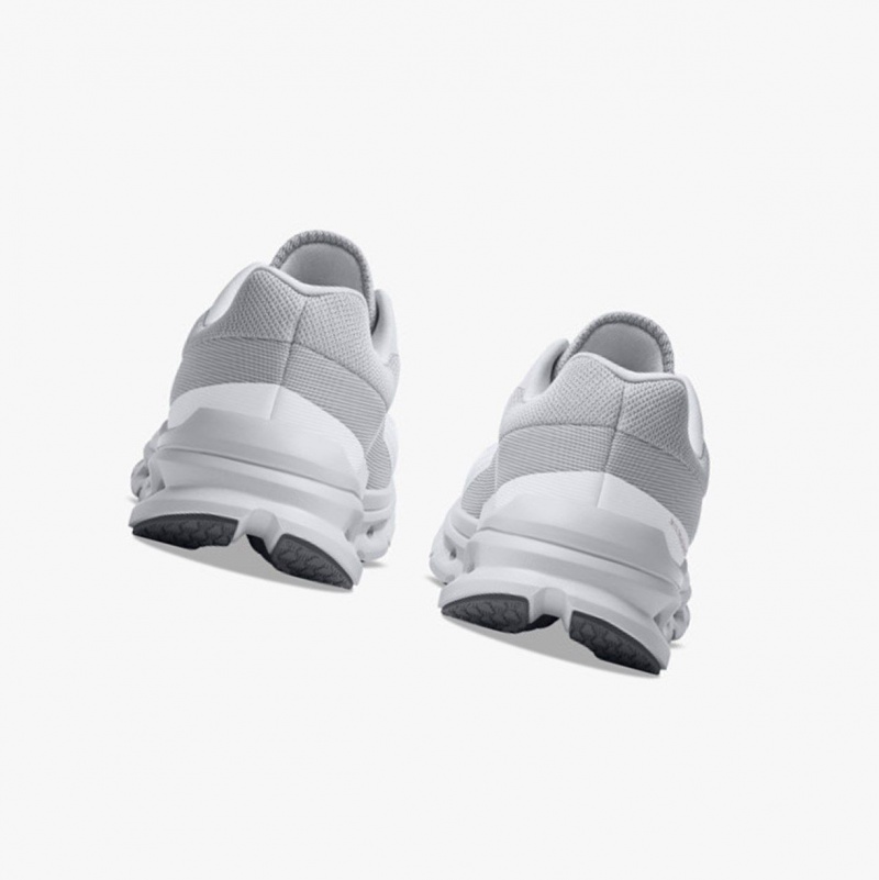 White Women's On Running Cloudrunner Running Shoes | 428675-AVD