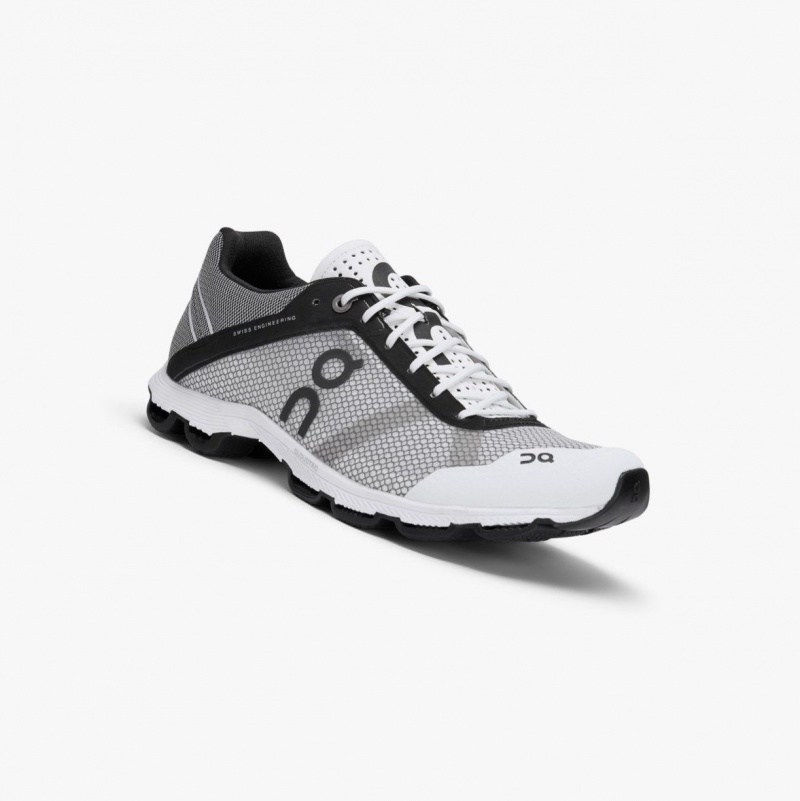 White Women's On Running Cloudrush Road Running Shoes | 396154-VKL