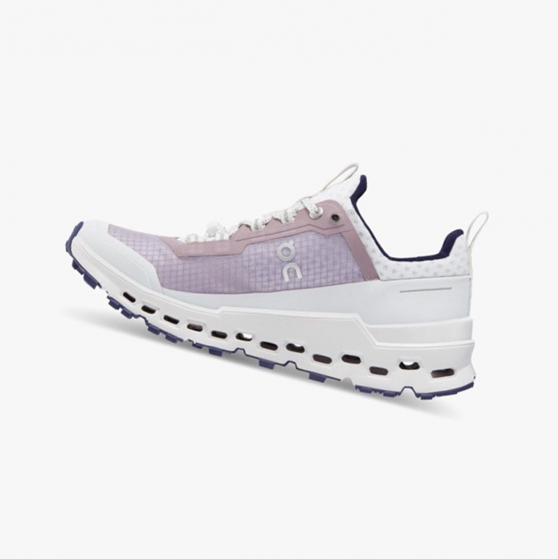 White Women's On Running Cloudultra Fluorite Trail Running Shoes | 297018-BZI