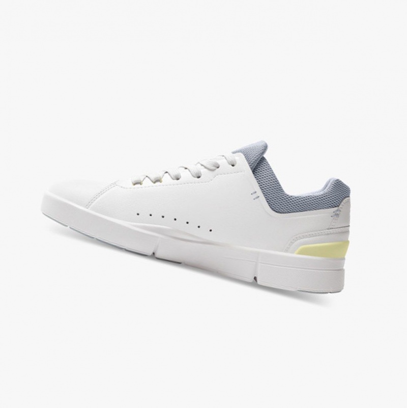 White Women's On Running THE ROGER Advantage Sneakers | 649750-JCQ