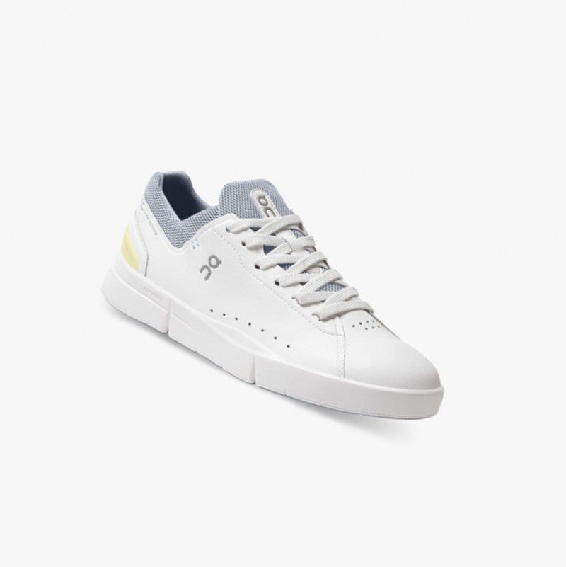 White Women's On Running THE ROGER Advantage Sneakers | 649750-JCQ