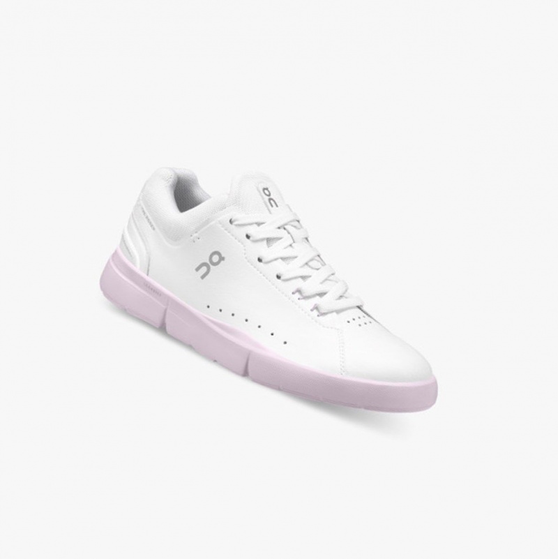 White Women's On Running THE ROGER Advantage Sneakers | 246837-JOD