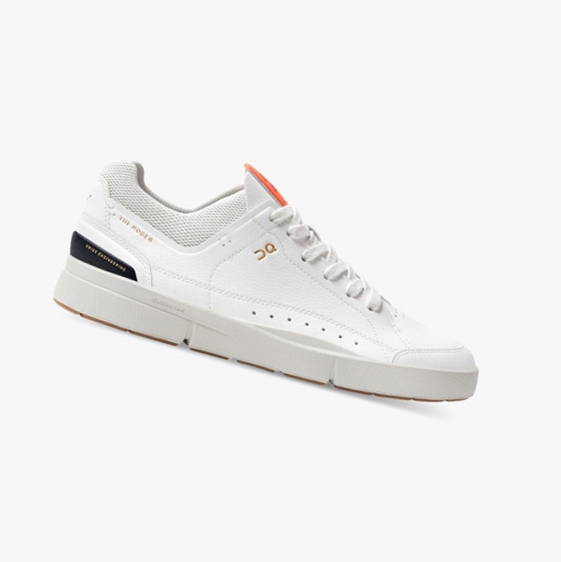 White Women\'s On Running THE ROGER Centre Court Sneakers | 810759-VNX