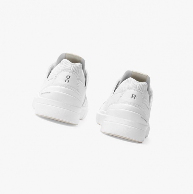 White Women's On Running THE ROGER Clubhouse Sneakers | 712908-OYN