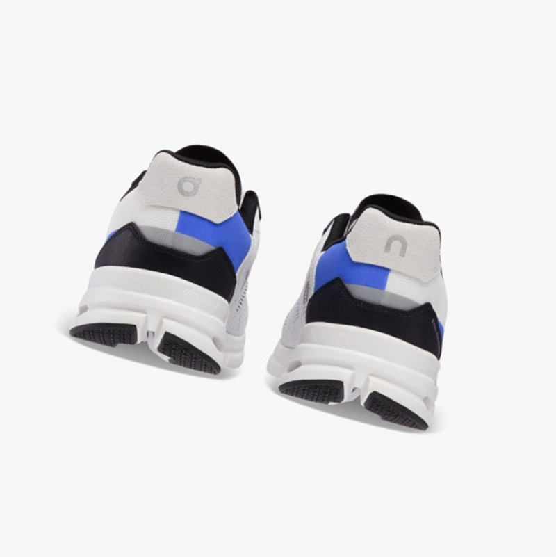 White / Deep Blue Men's On Running Cloudrift Running Shoes | 164098-LSQ