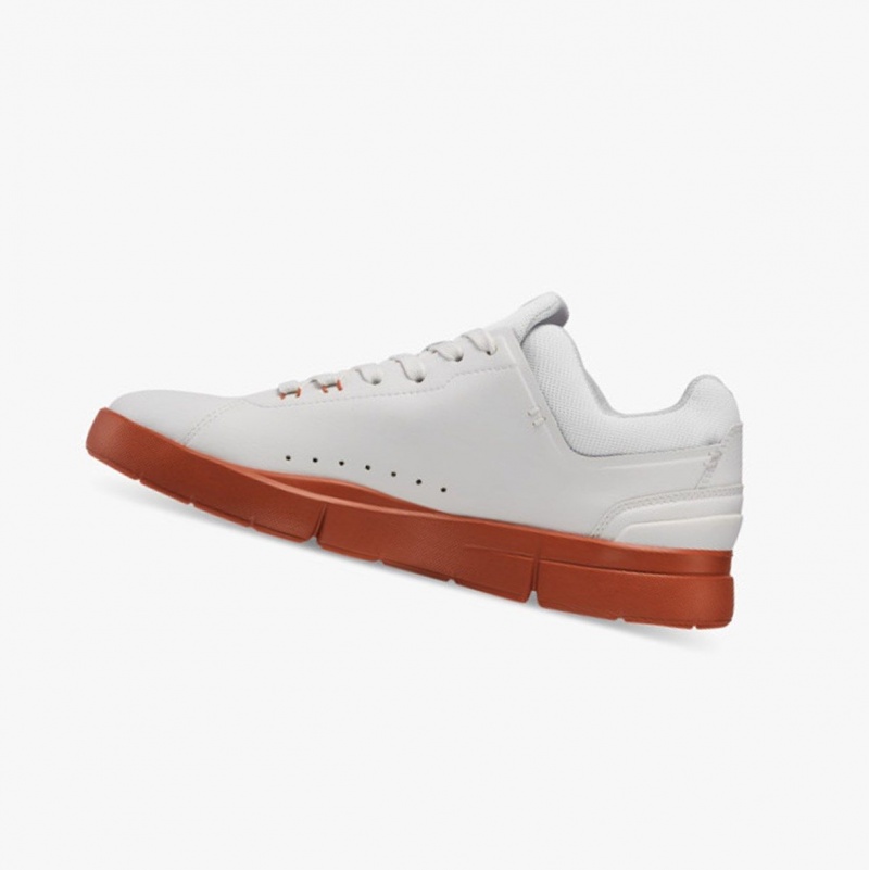 White / Red Women's On Running THE ROGER Advantage Sneakers | 642159-JHS