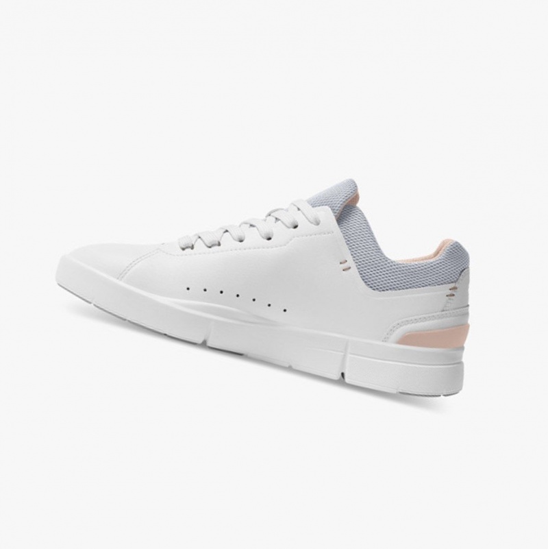 White / Rose Women's On Running THE ROGER Advantage Sneakers | 423187-WSX