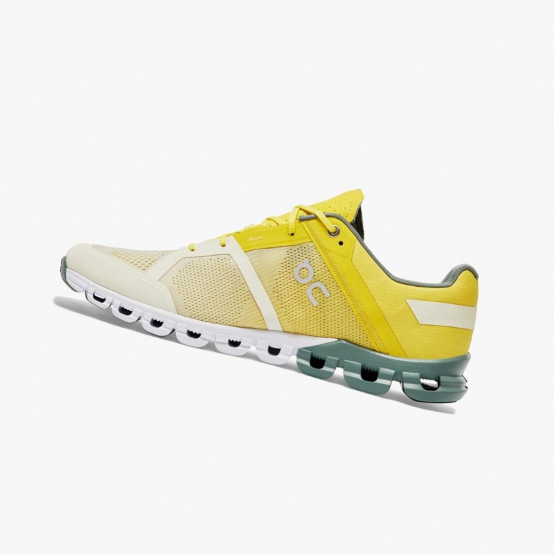 Yellow Men's On Running Cloudflow Training Shoes | 725463-GRK